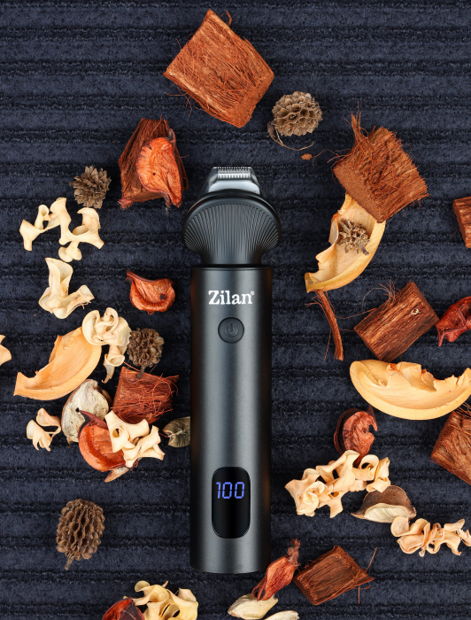 Aparat de tuns ZIlan ZLN8672, autonomie de 140-170 de minute, 6 capete diferite si 7 nivele de tundere [12]
