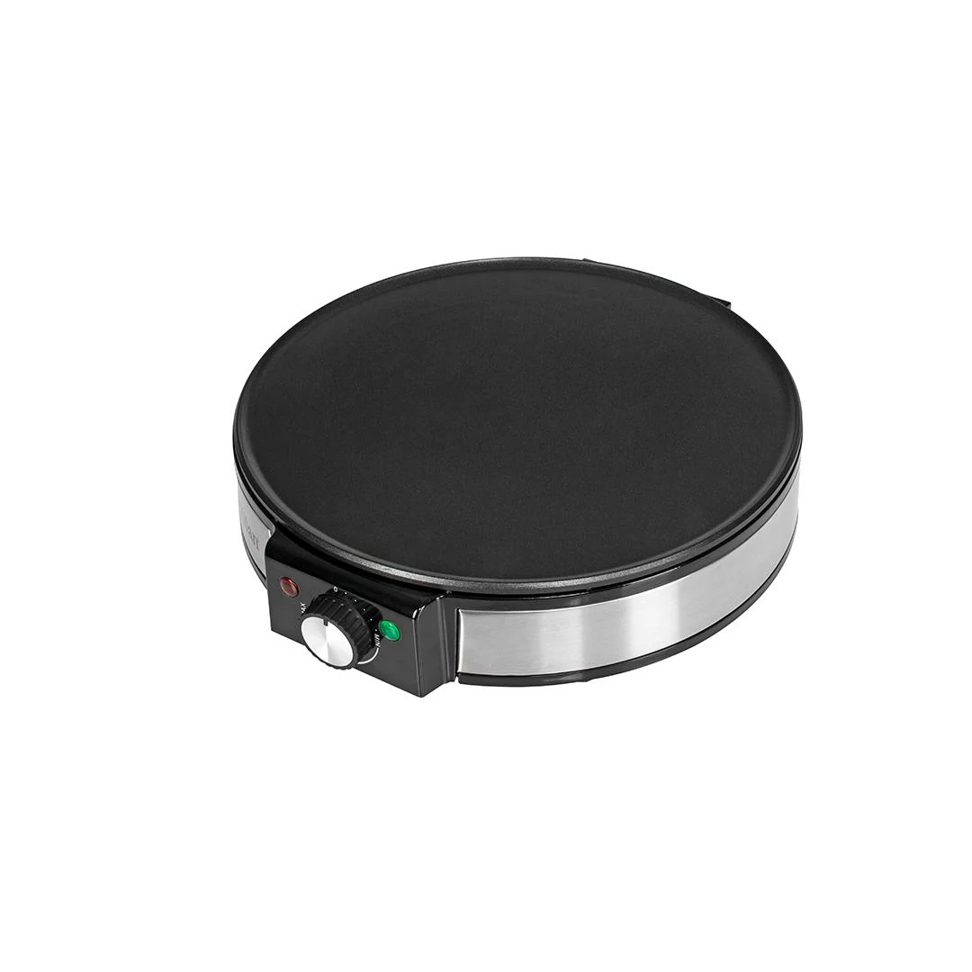 Aparat pentru preparat clatite Zilan ZLN2922  Negru/Inox, 1200W, Diametru plita 30cm, Temperatura ajustabila, [2]