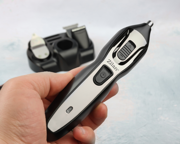 Aparat tuns facial si corporal 5in1, Zilan ZLN3857, Acumulator reincarcabil + Stand de sustinere si incarcare [5]