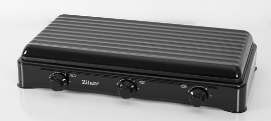 Aragaz cu 3 ochiuri ZILAN ZLN0032N,culoare negru utilizare numai GPL butelie, [5]