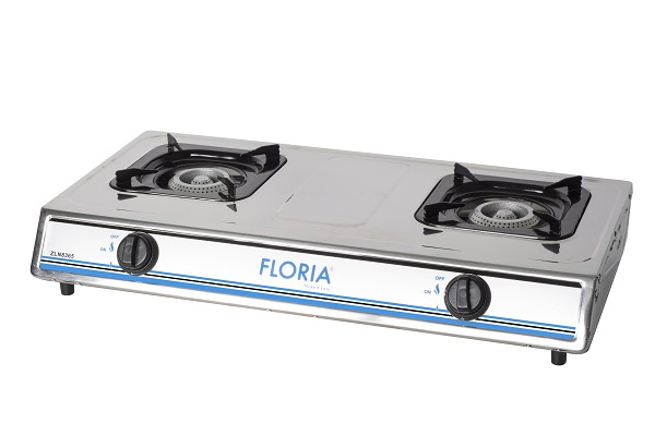 Aragaz plita inox Floria, 72 x 40 x10 cm, 2 och. ZLN8365, alimentare GPL Butelie [1]