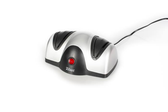 Ascutitor de cutite electric Zilan ZLN2168 Gri, cu doua nivele de ascutire, 40W, usor de curatat [16]