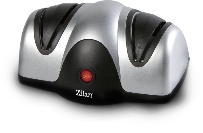 Ascutitor de cutite electric Zilan ZLN2168 Gri, cu doua nivele de ascutire, 40W, usor de curatat [3]