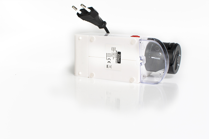 Ascutitor de cutite Zilan ZLN2175 Alb, 15W,  ultra compact, 2 nivele, ascutire si slefuire [6]