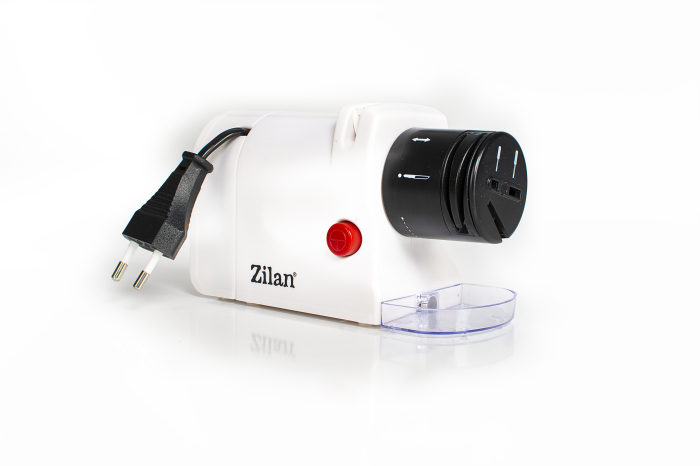 Ascutitor de cutite Zilan ZLN2175 Alb, 15W,  ultra compact, 2 nivele, ascutire si slefuire [7]