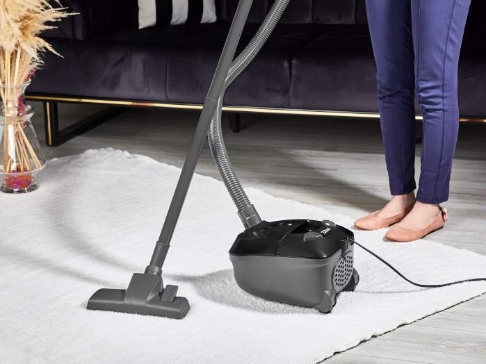 Aspirator cu sac ZILAN ZLN-8471,Negru Capacitate sac textil 2.0 l, Putere 1200W, Cordon electric retractabil 5 m [7]