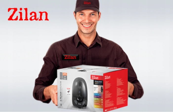 Aspirator cu sac ZILAN ZLN-8471,Negru Capacitate sac textil 2.0 l, Putere 1200W, Cordon electric retractabil 5 m [11]