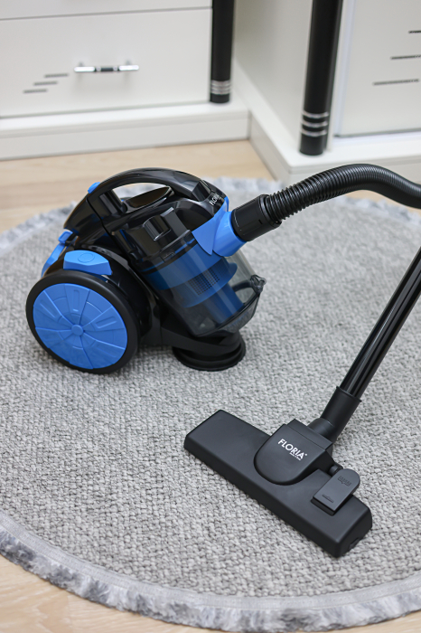 Aspirator fara sac FLORIA ZLN-3468,bleu-negru filtru HEPA 13, filtrare ciclonica, capacitate colectare 1.5L, putere 700W [5]