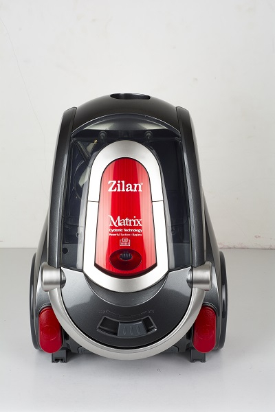 Aspirator Profesional ZILAN ZLN3529  Negru/Rosu, 2000 W, Filtru HEPA, Capacitate 2 L, Filtrare Ciclonica, Accesorii Incluse, Furtun Flexibil, Tija din Inox, Design Modern [2]