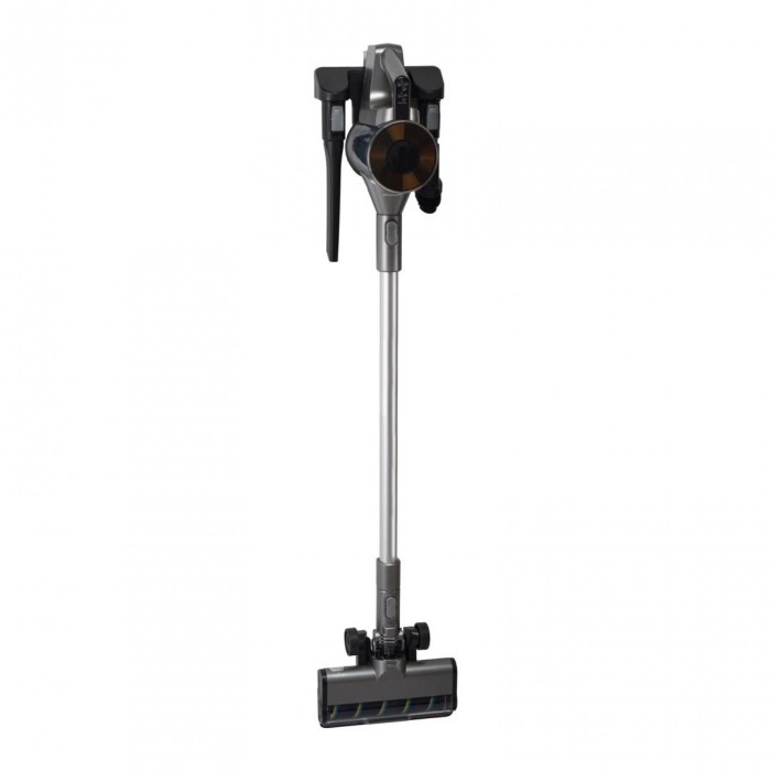 Aspirator vertical Heinner HSVC-MBD25.9S, filtrare ciclonica, acumulator 25.9V, putere: 450w si 3 viteze , autonomie max 20 min, display led, 0.7l , filtru hepa, silver [4]