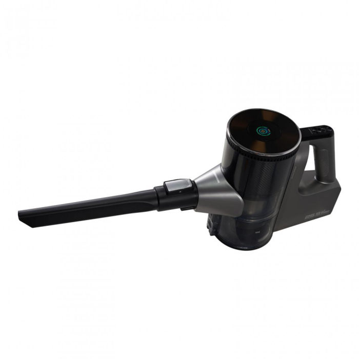 Aspirator vertical Heinner HSVC-MBD25.9S, filtrare ciclonica, acumulator 25.9V, putere: 450w si 3 viteze , autonomie max 20 min, display led, 0.7l , filtru hepa, silver [8]