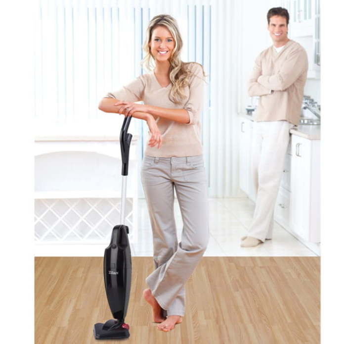 Aspirator vertical ZILAN ZLN1235N, Negru Putere 800W, Fara sac, Recipient praf 2L, [8]