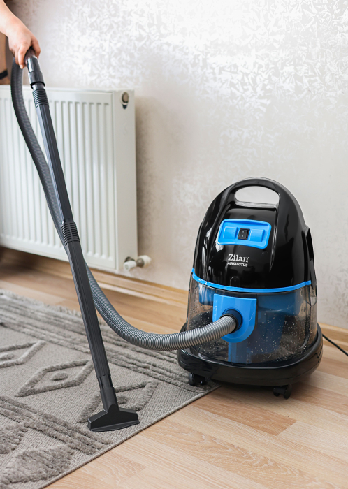 Aspirator ZILAN ZLN8945AB Albastru cu filtrare prin apa si uscata,2000W, [4]