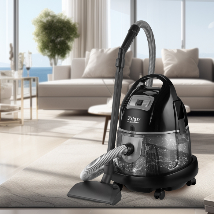 Aspirator ZILAN ZLN8945G Gri cu filtrare prin apa si uscata,2000W [3]