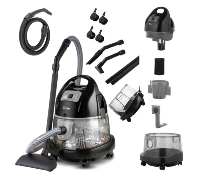 Aspirator ZILAN ZLN8945G Gri cu filtrare prin apa si uscata,2000W [2]