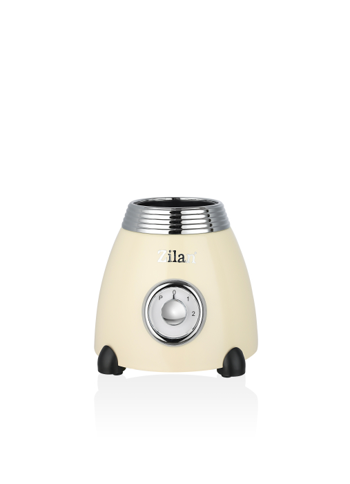 Blender Retro Zilan ZLN1207, putere 500W, capacitate 1.5L, 2 trepte de viteza, functie Pulse, vas din sticla, lame din otel inoxidabil [3]