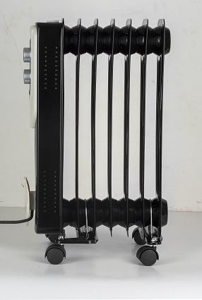 Calorifer electric Floria ZLN3642,Negru 1500 W, 7 elementi, 3 trepte de putere, Termostat reglabil, Protectie supra-incalzire, Indicator luminos,  [3]