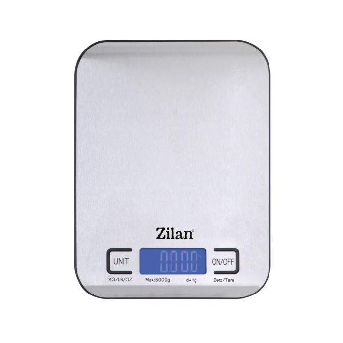 Cantar alimentar digital Zilan ZLN2984 Gri, capacitate 5000g, inchidere automata [2]