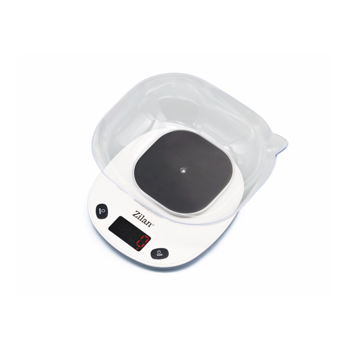 Cantar alimentar Zilan ZLN7880 Alb, capacitate maxim 5 kg, ecran digital, oprire automata [1]