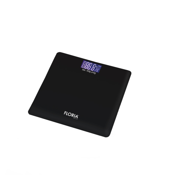 Cantar corporal Floria ZLN7684 din sticla securizata, capacitate 3-180Kg, Display LCD [1]