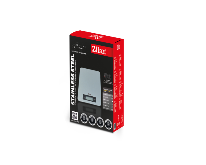 Cantar de bucatarie digital Zilan ZLN9099, Capacitate 2g-5000g, Display LCD, Maxim 5kg [5]
