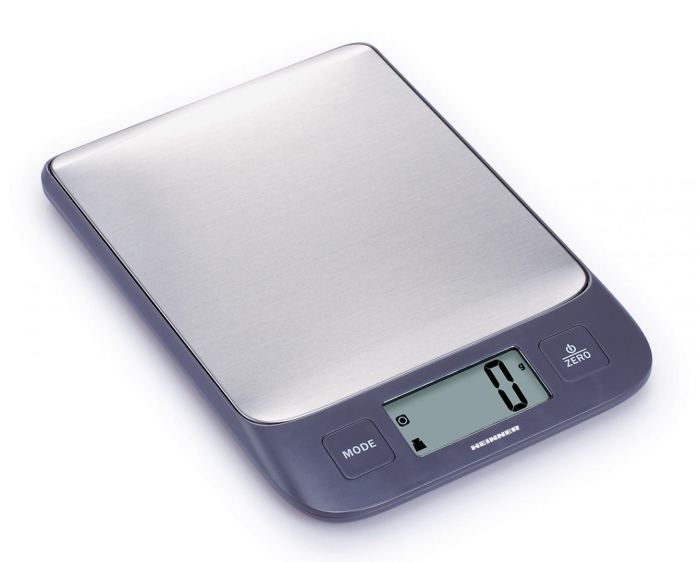 Cantar de bucatarie Heinner HKS-5IXBK, 5 Kg, 1g, tara, functie cantarire lichide, display LCD, Inox [2]