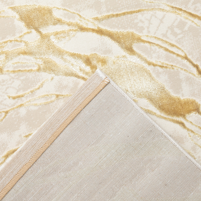 Covor Modern Living , Dormitor  Dreptunghiular Elif F353A Crem Gold [6]