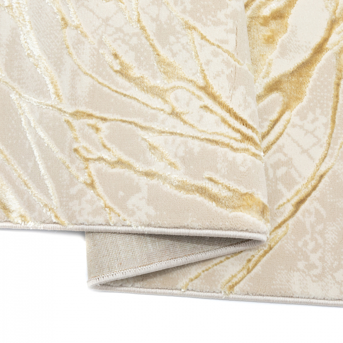 Covor Modern Living , Dormitor  Dreptunghiular Elif F353A Crem Gold [5]