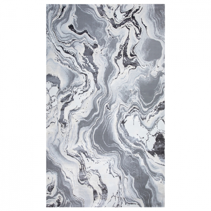 Covor Modern Living, Dormitor Dreptunghiular Royal River 7367A Gri [2]