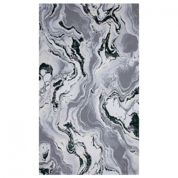 Covor Modern Living, Dormitor Dreptunghiular Royal River 7367A Verde Smarald [2]