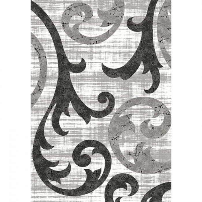 Covor Modern Living , Dormitor  Dreptunghiular Romantic 4719 Gri [2]