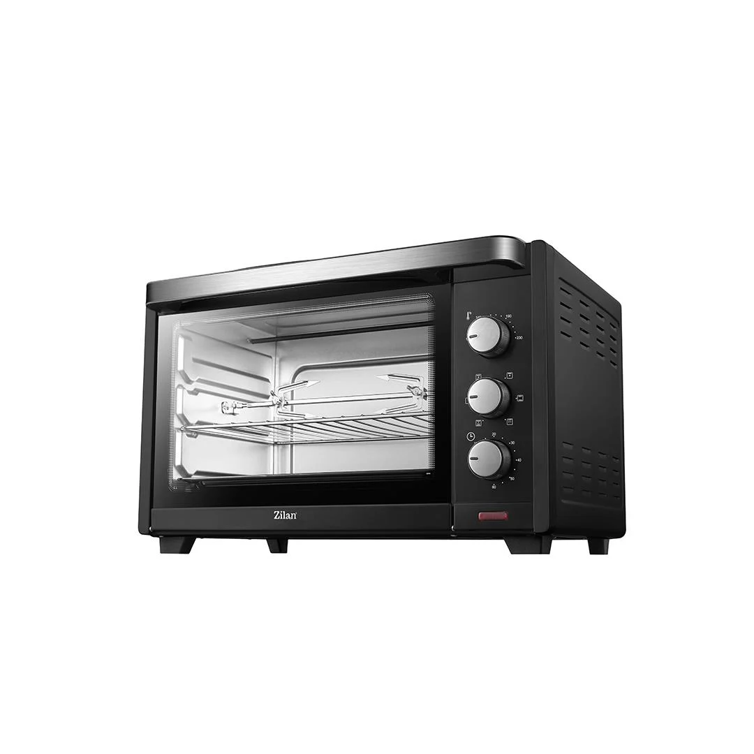 Cuptor electric Zilan ZLN1017 ROJIN, 1600 W, 35 Litri, Temperatura Reglabila, Convectie, Negru [1]