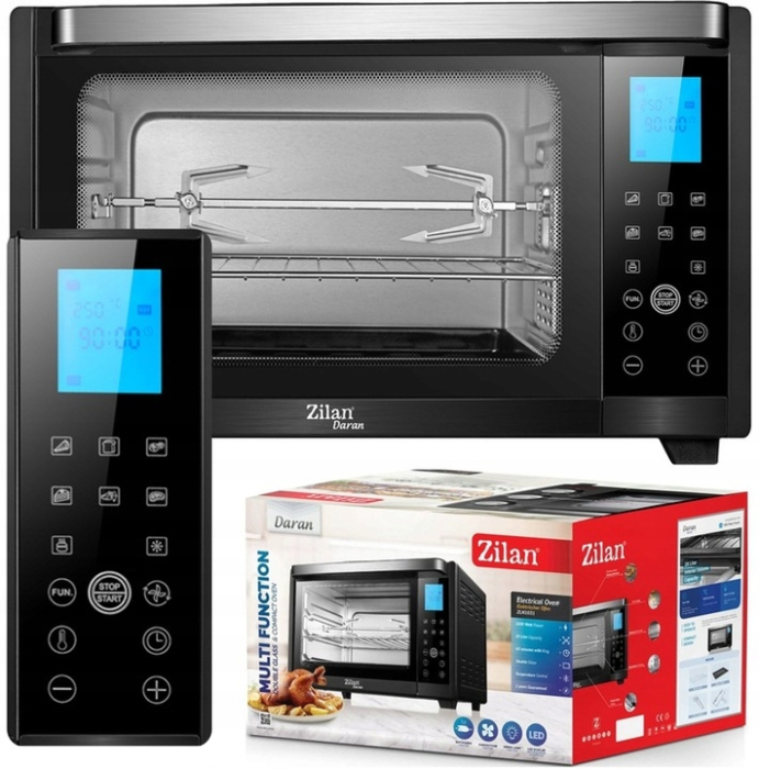 Cuptor electric Zilan ZLN1031 DARAN2, 1600 W, 28 Litri, Temperatura Reglabila, Digital, Negru [17]