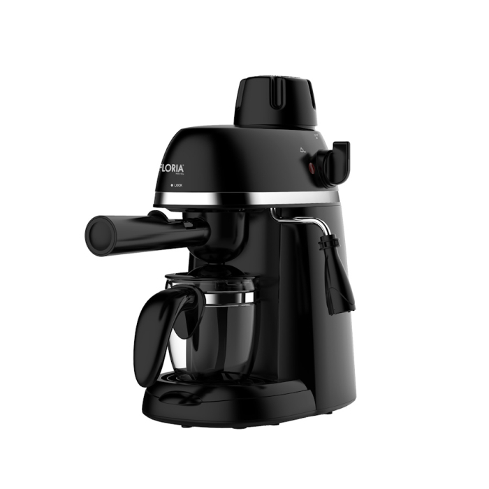Espressor Floria ZLN9358 Negru, putere 800W, presiune de 3.5 bari, usor de curatat [1]