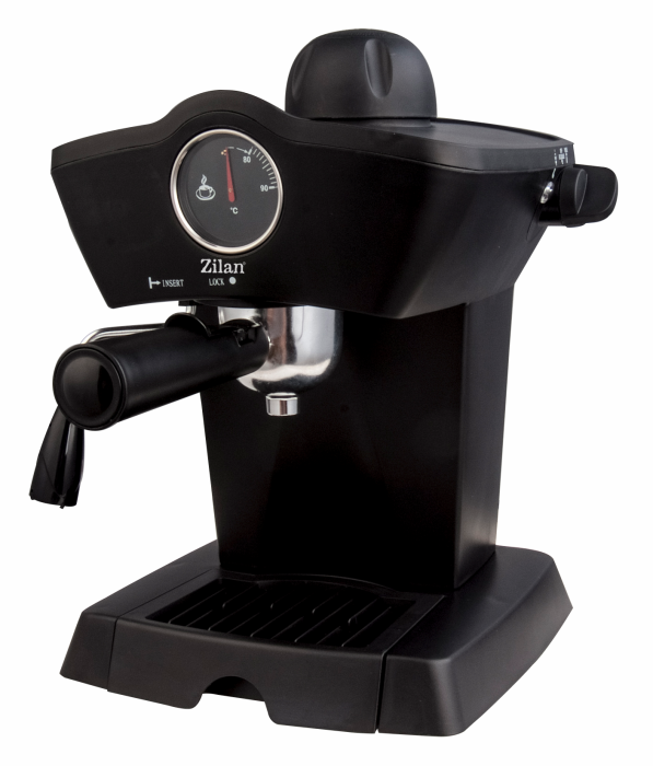 Espressor manual Zilan ZLN2854 Negru, 800W, 240ml, indicator de temperatura [2]