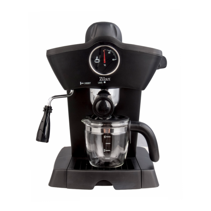 Espressor manual Zilan ZLN2854 Negru, 800W, 240ml, indicator de temperatura [1]