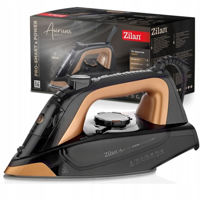 Fier de calcat profesional Aurum, Zilan ZLN4247, putere 3000W, auto-oprire, functie de auto-curatare [9]