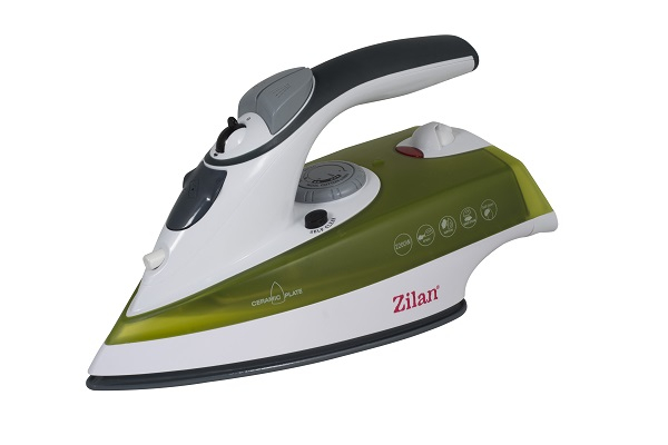 Fier de calcat talpa ceramica ZILAN ZLN8082,Verde  Putere 2200W, calcare cu aburi si uscata, functie autocuratare,Verde [1]