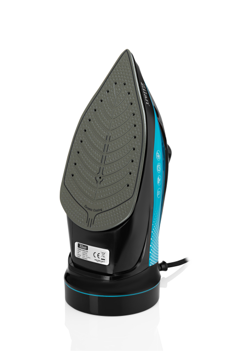 Fier de calcat Zilan ZLN0989, 2200W, Anti Calcar, Folosire cu sau fara cablu, Cablu rotativ 360, Termostat reglabil, Albastru [2]
