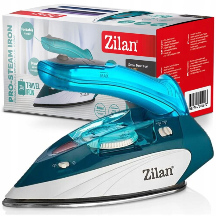 Fier de calcat Zilan ZLN4223 Verde, Putere 1100W, termostat ajustabil [9]