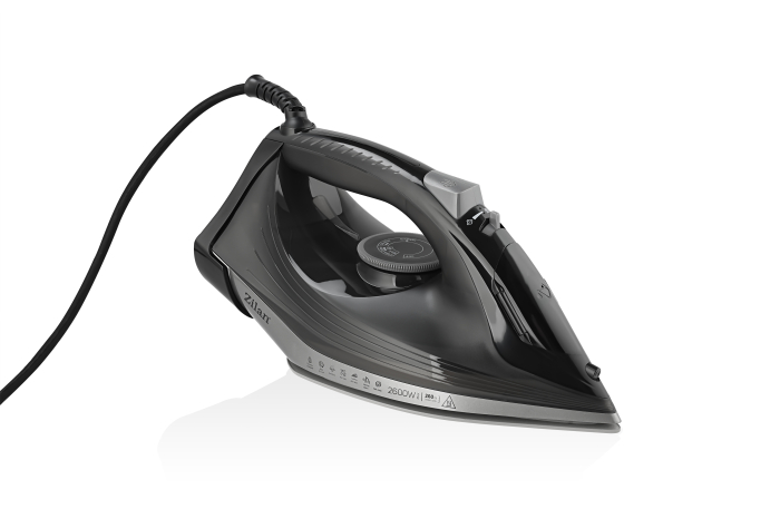 Fier de calcat Zilan ZLN8603, talpa ceramica, Negru, Putere 2600W, calcare cu abur [10]