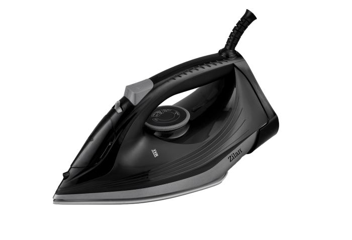 Fier de calcat Zilan ZLN8603, talpa ceramica, Negru, Putere 2600W, calcare cu abur [1]