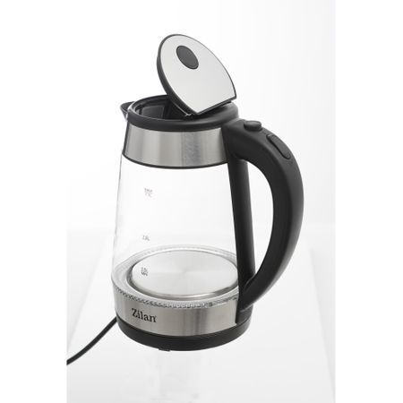 Fierbator Apa ZILAN ZLN3963, 2200W, 1.7L, Iluminare LED, Sticla [2]