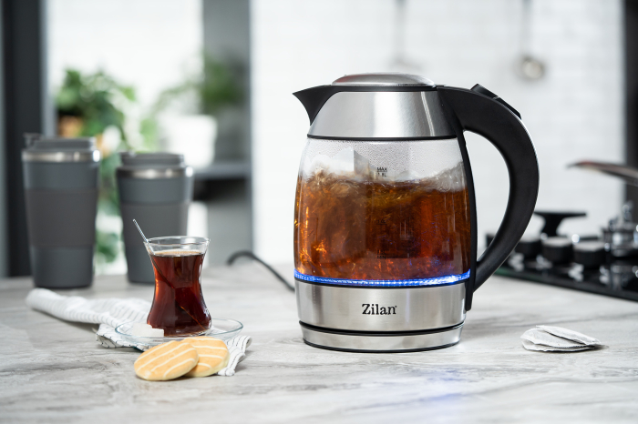 Fierbator de apa Zilan ZLN8948 cu filtru pentru ceai, capacitate 1.8 litrii, putere 2200W [4]