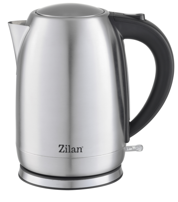 Fierbator electric Zilan ZLN1680 Wasserkocher din inox, putere maxima 2200 W, capacitate 1.7 L, filtru, Negru [2]