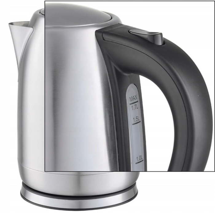 Fierbator electric Zilan ZLN1680 Wasserkocher din inox, putere maxima 2200 W, capacitate 1.7 L, filtru, Negru [4]