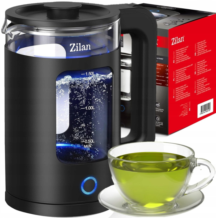 Fierbator electric Zilan ZLN6128 Negru, capacitate 1.5 L, putere 1650 W, indicator luminos [6]