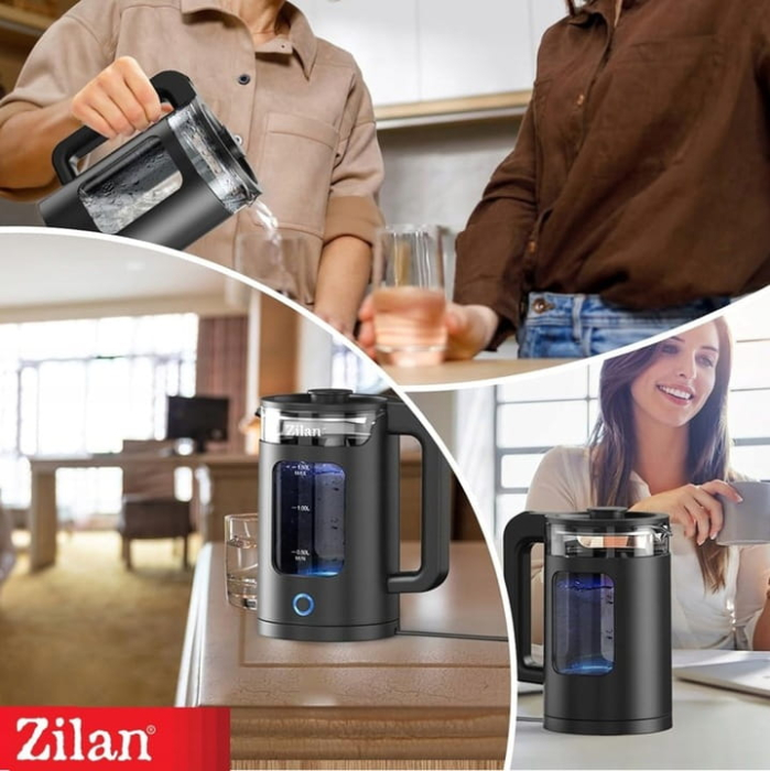 Fierbator electric Zilan ZLN6128 Negru, capacitate 1.5 L, putere 1650 W, indicator luminos [7]