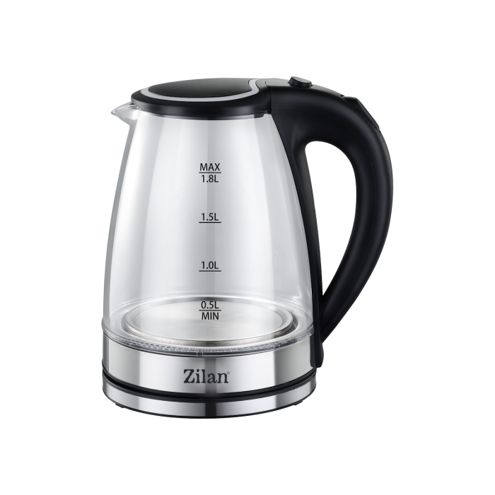 Fierbator electric Zilan ZLN8115, putere 1800 W, capacitate 1.8 litrii, transparent [1]