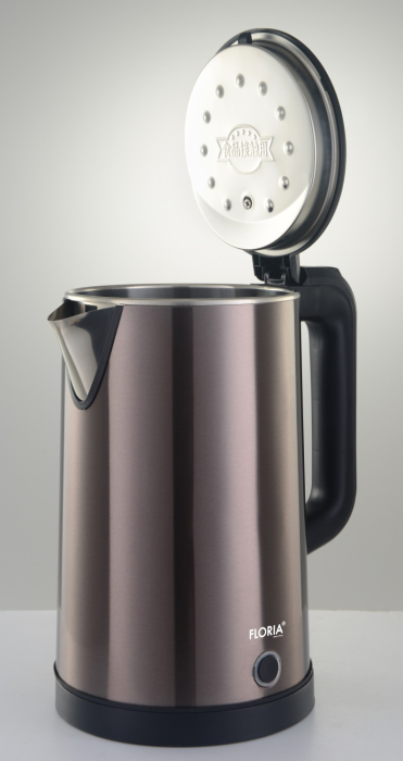 Fierbator Floria ZLN6142 Gri, 1.8L, putere 1650W, indicator luminos [3]